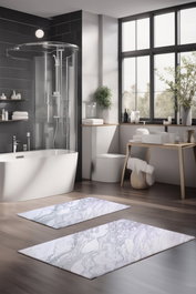 Mijölnir Juego de Alfombrillas de Baño CT-5034 - Multicolor